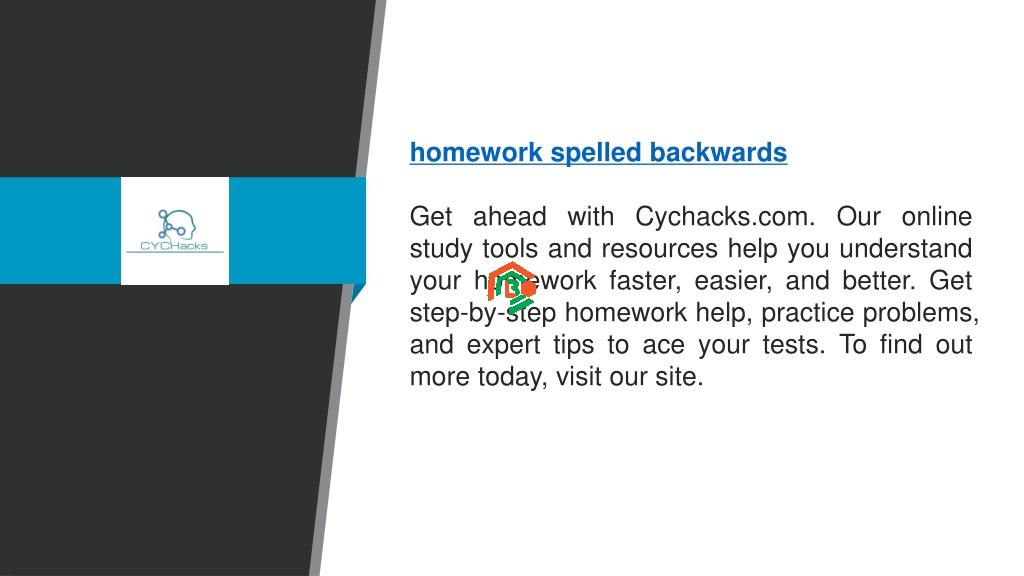 What Is Homework Spelled Backwards? Fun Answer Inside! what is homework spelled backwards