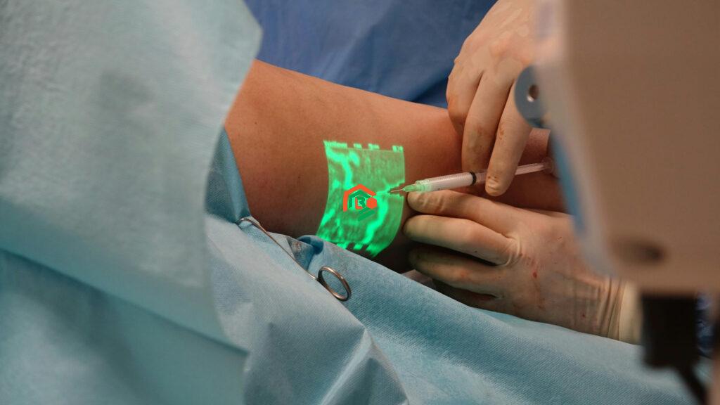 How Augmented Reality Vein Finders Help Doctors Find Veins Fast augmented reality vein finder