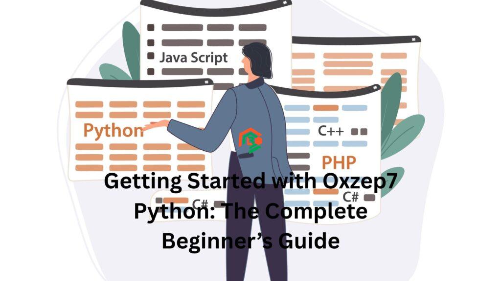 "new software oxzep7 python"